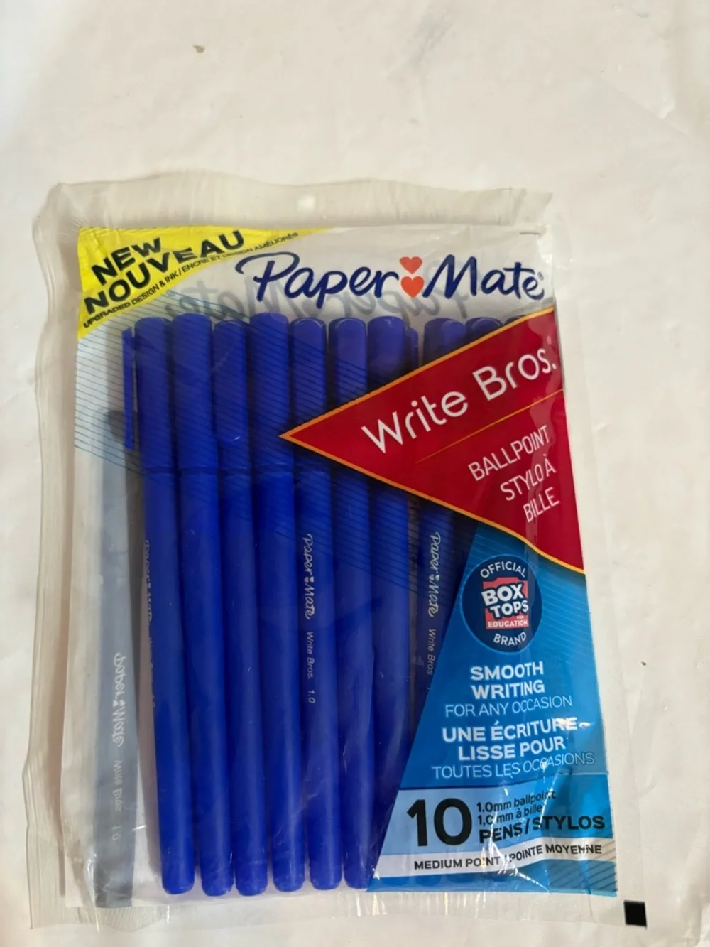 Blue Ballpoint Pens - Packaged Multipack 7 packs of 10